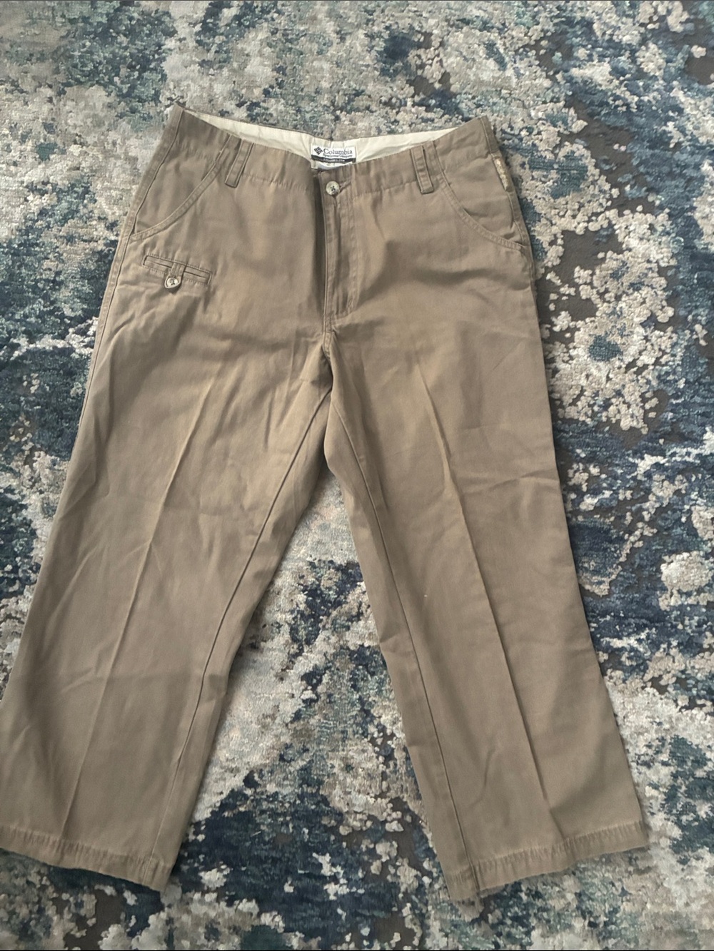 Columbia women’s Khaki Straight-Leg Chinos - Light Brown